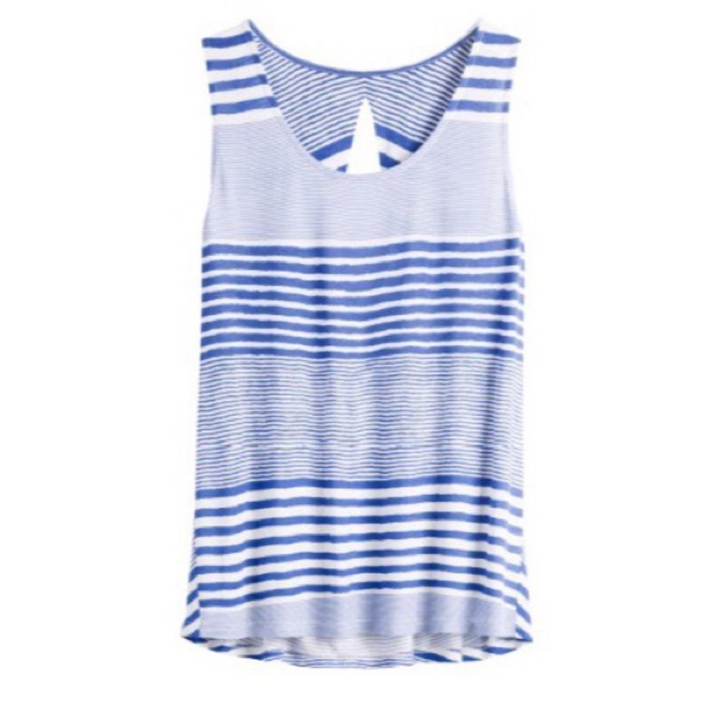 Anthropologie | Skies are Blue Sleeveless Blouse - Medium - (1109-B10)
